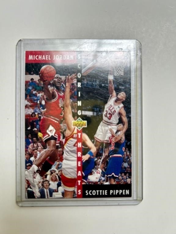 1992 Upper Deck Michael JORDAN / Scottie PIPPEN