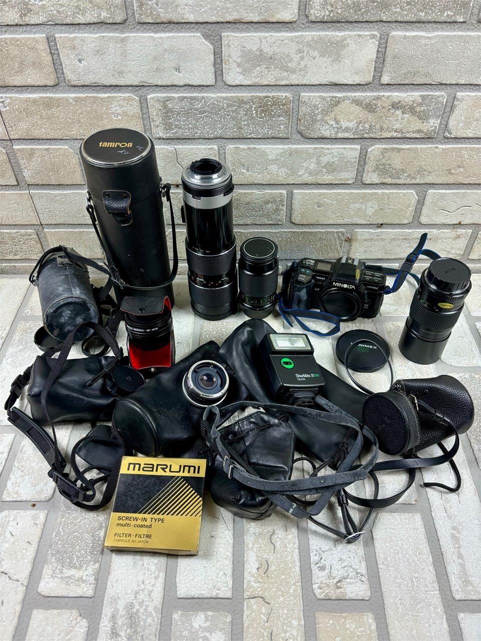 Mixed Camera Accessory Lot