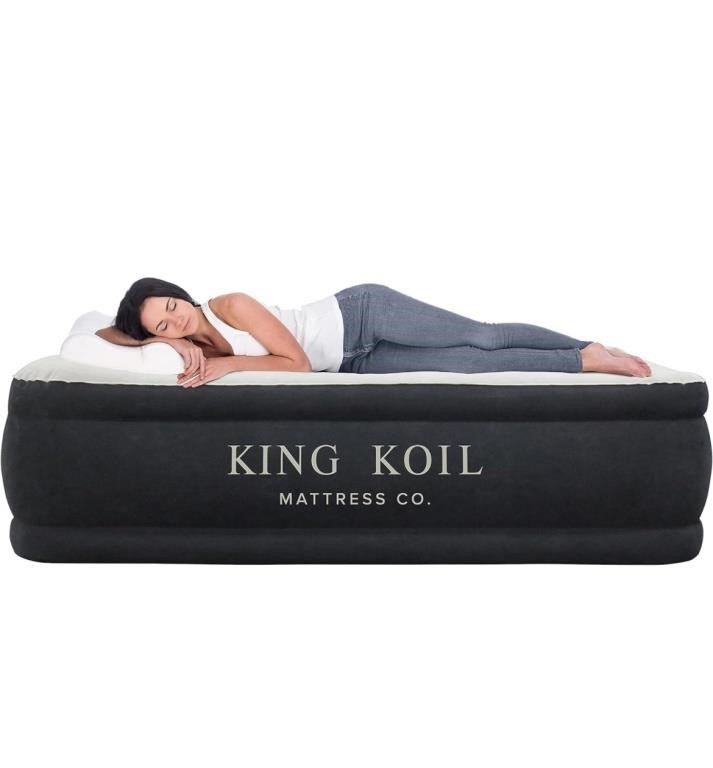 King Koil Plush Pillow Top King Air Mattress w