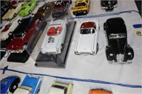 4 Die Cast Cars, '57 Courrier & '53 Corvette