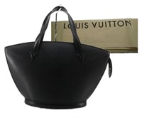 Louis Vuitton Noir Saint Jacques Tote Bag