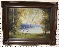 WILLIAM STANLEY UNTITLED LAKESCAPE O/B