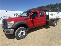 2013 Ford F-450 Flatbed Truck