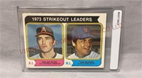 1974 Nolan Ryan! 1974 Topps MLB Strikeout Leader