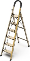 Lightweight Aluminum 6 Step Ladder