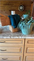 Wicket step basket and pot holder