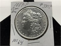 1889-P Morgan Silver Dollar
