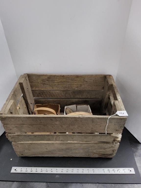 Antique Wooden Crate & More