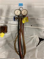 SET OF ACETYLENE TORCH GAUGES