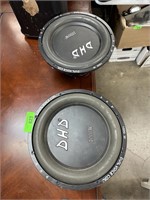 2PC DHD 1000W SPEAKERS