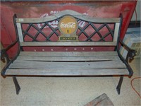 Coca Cola Patio Bench