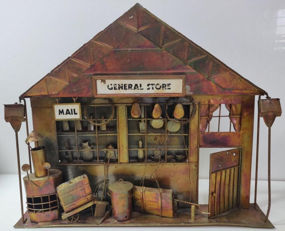 Tin General Store Diorama