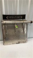 Freightliner chrome mud guard