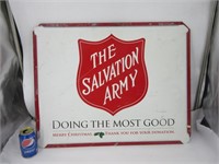 The Salvation Army, Affiche en plastique sur
