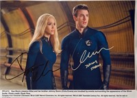 Autograph COA Fantastic 4 Media Press Photo