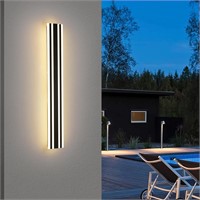 20W LED Outdoor Wall Light  Exterior 35.4in Sconce