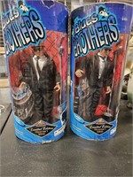2 BLUES BROTHERS ACTION FIGURES