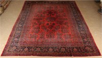 Semi Antique Sarouk Rug 10'2" x 12'8"