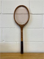 Tennis Racket Vintage SOVEREIGN Wooden