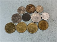 Mid East and African coins