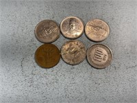 Coins from South Korea