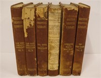 Six volumes of "British Colonial Library"