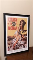 39x27in attack of the 50ft woman poster