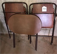 Folding Chairs (2) & Table