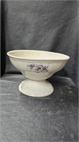 1890's Semi Porcelain Pedestal Bowl/ Punch Bowl