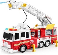 JOYIN Extra Large 33-inch Ladder Fire Truck Toy