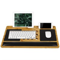 LapGear Bamboo Lap Boards 22-in Traditional Bamboo