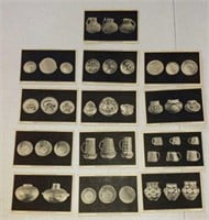 Penny postcards of Indian artifacts