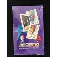Factory Sealed 1991-92 Skybox Wax Box Basketball