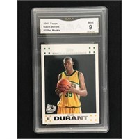 2007 Topps Kevin Durant Rookie Gma 9