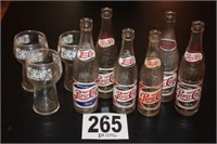 Pepsi Cola Glasses & Bottles