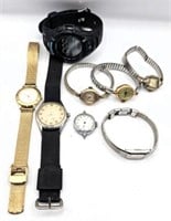 Selection of Watches- John Alden, Seiko, Milos