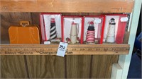 4 Hanging Lighthouses and Gauze Pad