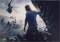 World War Z Brad Pitt Photo Autograph