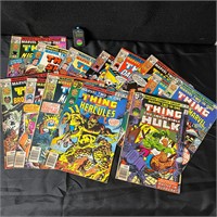 Marvel Two-in-One Comic Lot feat. The Thing