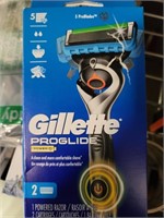 Gillette ProGlide Power Mens Razor Handle 2 Blade