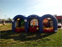 3 In 1 Game Inflatable Includes Blower