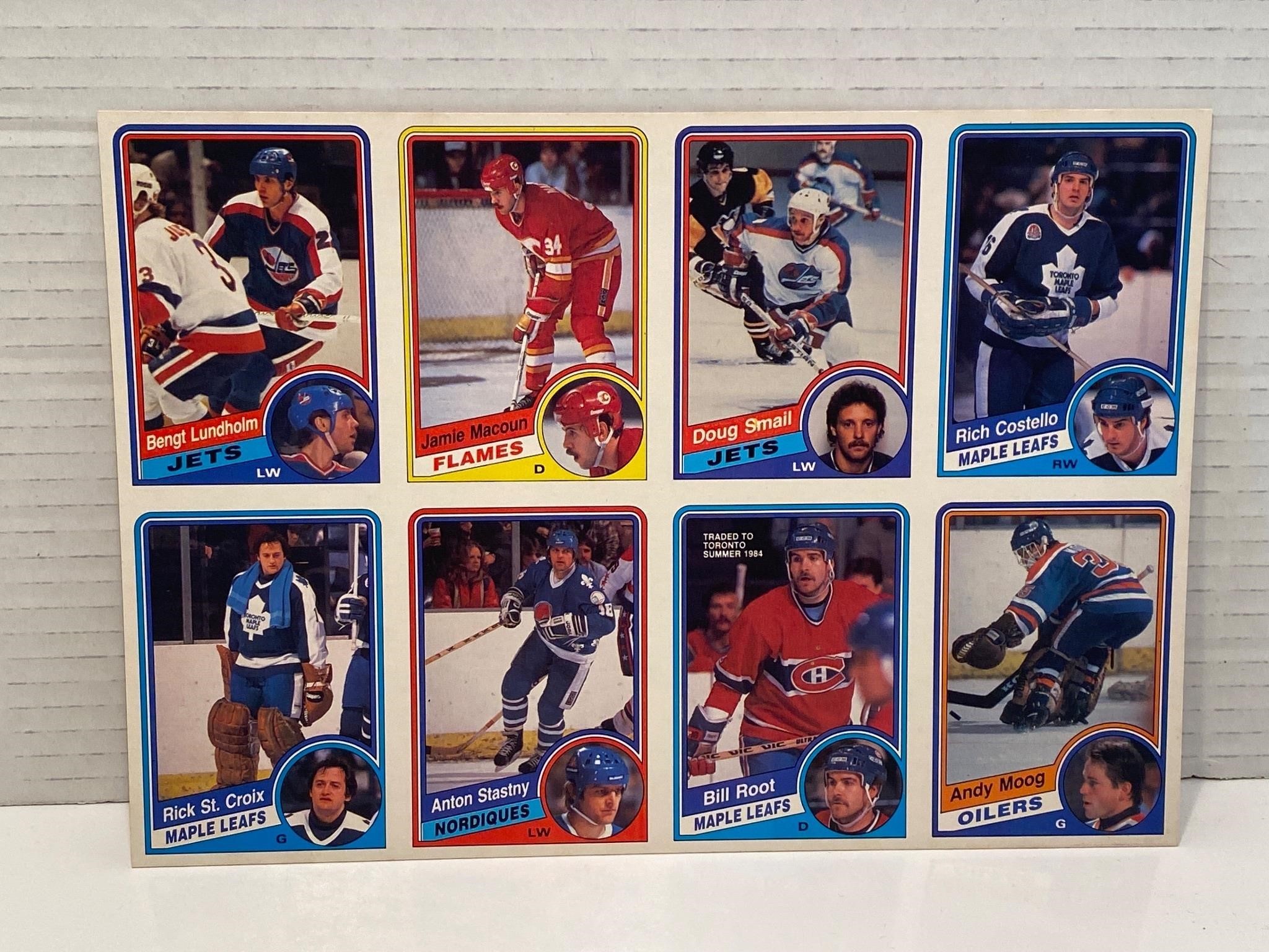 Uncut Hockey Cards