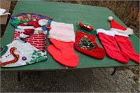 Christmas Stockings & Hat