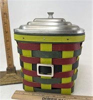 Longaberger Elf belly with apothecary lid