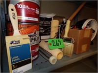 PAINTING SUPPLIES & STAIN