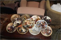 11 NORMAN ROCKWELL COLLECTOR PLATES