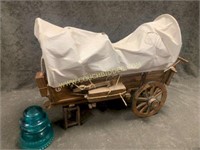 Pioneers covered wagon model-missing a wheel