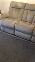 Gray living room couch