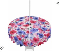 Chees D Zone Round Table Cloth with Umbrella