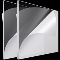 Roowest 1 Pcs 36'' x 36'' Clear Acrylic Sheet